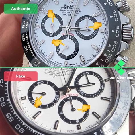 rolex daytona how to spot a fake|rolex daytona copy uk.